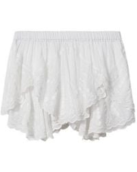 Isabel Marant - Isabel Marant Étoile Layale Ruffled Shorts - Lyst