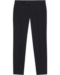 BOSS - Boss High-Waist Straight-Leg Pants - Lyst