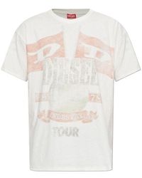 DIESEL - T-Shirt T-Normes-Hmbp - Lyst
