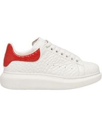 McQueen - Oversized Lace-Up Sneakers - Lyst