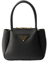 Prada - Liaison Mini Leather Handbag - Lyst