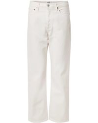 Agolde - Mid-Rise Straight-Leg Denim Trousers - Lyst