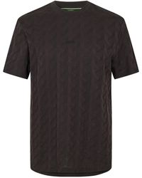 BOSS - Solid Color T-Shirt - Lyst