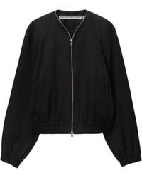 Alexander Wang - Zip-Up Bomber Jacket - Lyst