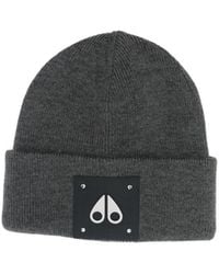 Moose Knuckles - Logo Beanie - Lyst
