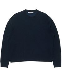 Acne Studios - Logo Cashmere Knitwear - Lyst