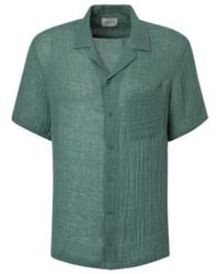 LeKasha - Botad Linen Bowling Shirt - Lyst