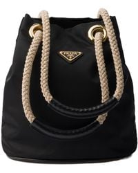Prada - Mariner Re-Nylon Small Bucket Bag - Lyst