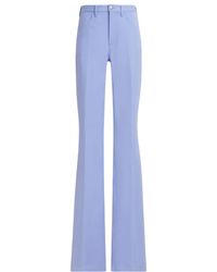 Marni - High-Waist Flared Tailored Trousers - Lyst