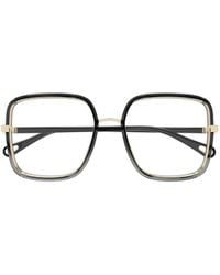 Chloé - Chloé Eyewear Square Frame Glasses - Lyst