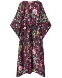 La DoubleJ - La Doublej Square Kaftan Silk Dress - Lyst