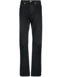 A.P.C. - Mid-Rise Straight-Leg Jeans - Lyst