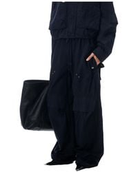 Alexander Wang - Mid-Rise Drawstring Cargo Pants - Lyst