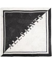 AllSaints - Pattern Scarf - Lyst