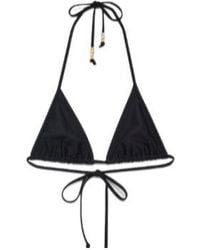 JW Anderson - Bead-Embellished Triangle Bikini Top - Lyst