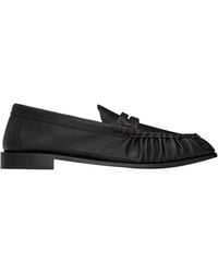 Saint Laurent - Le Loafer Slip-On Flat Shoes - Lyst