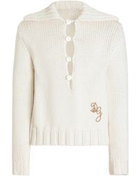Dolce & Gabbana - Logo Embroidered Knitted Jumper - Lyst