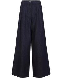 Dries Van Noten - Pamplona Den 2381 W.W. Pants Ind - Lyst