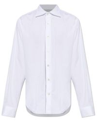 Eleventy - Collared Long-Sleeved Shirt - Lyst