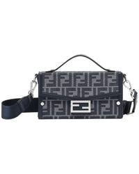 Fendi - Baguette Soft Trunk Ff Jacquard Shoulder Bag - Lyst