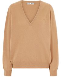 Blazé Milano - Highland Embroidered Wool And Cashmere-Blend Sweater - Lyst