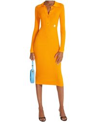 Patou - Knitted Midi Dress - Lyst