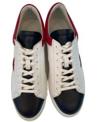 Emporio Armani - Strap-Up Casual Sneakers - Lyst