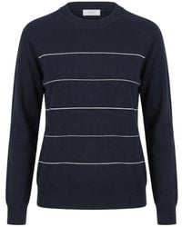 Peserico - Striped Sweater - Lyst