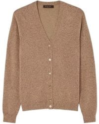 Loro Piana - Long-Sleeved Knitted Cardigan - Lyst