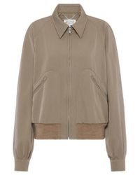 Maison Margiela - Zip-Up Bomber Jacket - Lyst