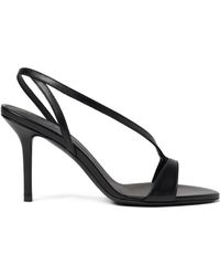 SCAROSSO - Paula Strappy Heeled Sandals - Lyst