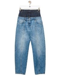 Loewe - Trompe L'Oeil Jeans - Lyst