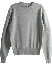 TOTEME - Totême Round Neck Knitted Jumper - Lyst