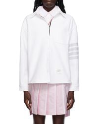 Thom Browne - 4-Bar Stripe Shirt - Lyst