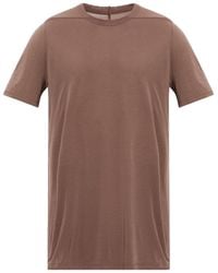 Rick Owens - Crew Neck Short-Sleeved T-Shirt - Lyst