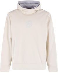 BOSS - Boss Long Sleeved Floral-Embroidered Hoodie - Lyst