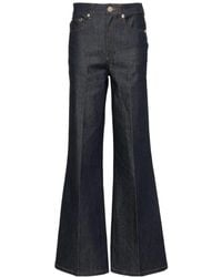 A.P.C. - High-Waisted Flared Jeans - Lyst