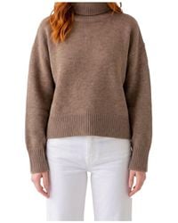 Loulou de Saison - Jonah Cropped Turtleneck Sweater - Lyst