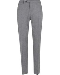 Incotex - Textured Wool Pants - Lyst