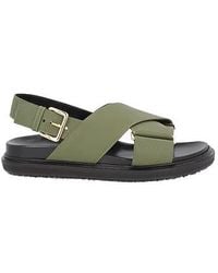 Marni - Plain Colour Sandals - Lyst