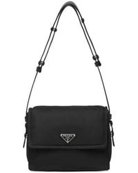 Prada - Traveller Small Padded Re-Nylon Shoulder Bag - Lyst