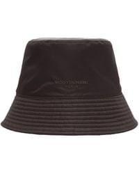 WOOYOUNGMI - Logo Embroidered Bucket Hat - Lyst