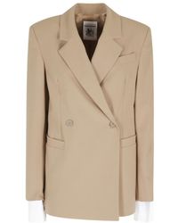 Semicouture - Long-Sleeved Suit Jacket - Lyst