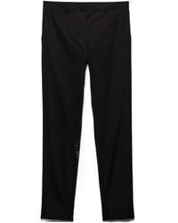 Prada - Stretch Poplin Pants - Lyst