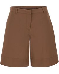 Kaos - High-Waist Bermuda Shorts - Lyst