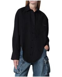 The Attico - The Logo Detailed Shirt - Lyst