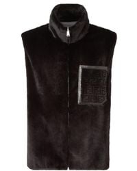 Fendi - Ff Jacquard High-Neck Reversible Gilet - Lyst