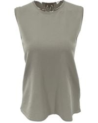 Max Mara - Sleeveless Shirt - Lyst