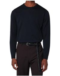 Roberto Collina - Round-Neck Long-Sleeve Knitted Sweater - Lyst