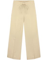 P.A.R.O.S.H. - P.A.R.O..H. Drawstring Wide-Leg Pants - Lyst